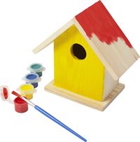 VOLIERA CON SET DA PITTURA